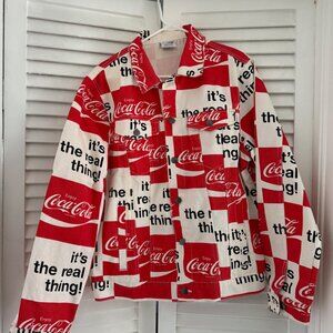 Coca Cola Men's Denim Jacket Size Large